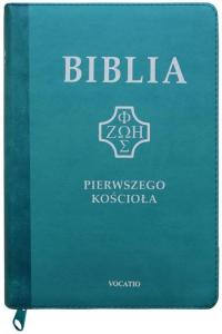 Biblia pierwszego Kościoła Turkus z paginatorami