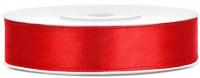 Лента Лента атласная лента Красная декоративная декоративная 12 мм 25 м