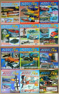 MODEL FAN 01-12/1998 CAŁY ROCZNIK 1998 REWELACYJNIE CIEKAWY 12 SZTUK