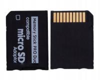 Adapter PSP Memory Stick PRO DUO / micro SD do64GB