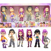 FIGURKI KPOP DEMON HUNTERS ŁOWCZYNIE DEMONÓW MIRA ZOEY RUMI HUNTRIX 6 szt