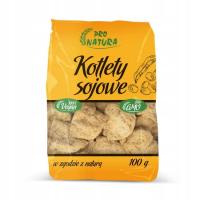 KOTLETY SOJOWE BEZ GMO 100G PRO NATURA