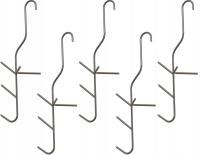 Крючки для копчения рыбы тройной INOX 5 шт