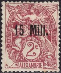 kol.franc.Alexandrie 15 m.czysty *