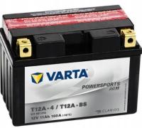 AKUMULATOR 11AH/160A 12V L+ / VARTA MOTOCYKLE AGM