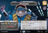 Star Wars Unlimited Rio Durant, Wisecracking Wheelman