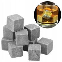 KAMIENIE LODOWE KAMIENNE KOSTKI LODU WHISKY STONES LÓD CHŁODZĄCE ETUI