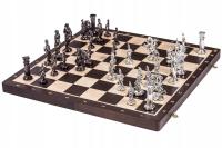 SQUARE - римские серебряные деревянные шахматы-венге