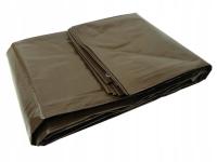 Plandeka 3x5m extra gruba/brązowa 200G (5)