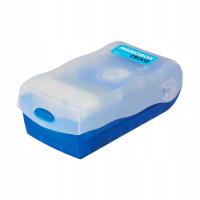 MEMOBOX CROCO BLUE-пластиковая обучающая коробка из карточек