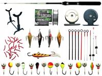 ПОДЛЕДНАЯ УДОЧКА РЫБОЛОВНАЯ КАТУШКА ПОДСТАВКА ПРИСПОСОБЛЕНИЕ-ЗИМА 5