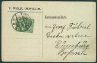 Zabór Austryjacki OŚWIĘCIM 1914 r nad S.WOLF