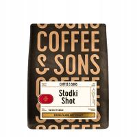 Kawa ziarnista Arabica Coffee and Sons - Słodki Shot 1000g