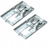 BROS Łapka na myszy metalowa 2 szt.