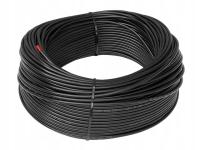 2× Przewód kabel koncentryczny 50Ohm RG-58U Cu czarny 100m