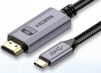 KABEL USB C do HDMI 2.1 8K 60Hz ADAPTER TYP C-HDMI QUOTECH, 3m