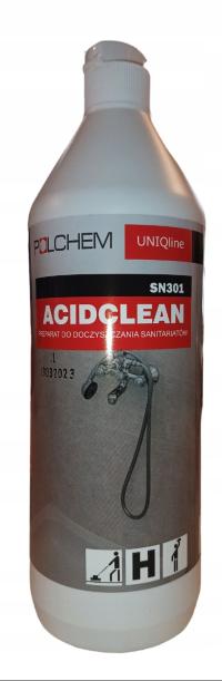 ACIDCLEAN 1L SILNY PŁYN MYCIE PO REMONCIE !!!