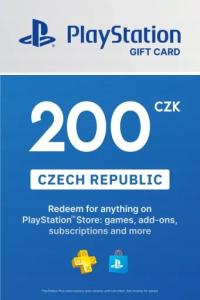 PLAYSTATION STORE DOŁADOWANIE CYFROWA 200 CZK KC | AUTOMAT 24/7