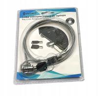 Linka zabezpieczająca notebook na kluczyk