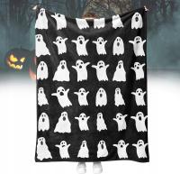 Одеяло на Хэллоуин, фланелевое одеяло для объятий, тема тыквы (150 x 200 см)