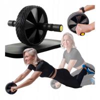 Kolko do Ćwiczeń Przyrząd Roller Mięśni Brzucha Stymulator AB Wheel Mata