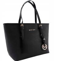 DAMSKA SKÓRZANA POJEMNA TORBA A4 TOREBKA Czarna miejska klasyczna na ramię