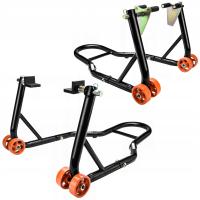 Podnośnik motocyklowy Verda zestaw 2 szt. udźwig 270 kg wysokość 10-350 mm