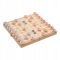 h-Wooden Chinese Xiangqi Chess Board Games