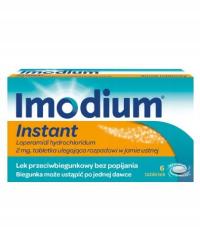 IMODIUM Instant 6 tabletek Na biegunkę