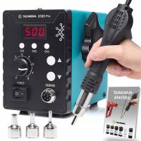 ПАЯЛЬНАЯ СТАНЦИЯ С ГОРЯЧИМ ВОЗДУХОМ TECHREBAL 858D PRO 700W