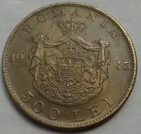 RUMUNIA - 500 lei - 1945 - Mihai I