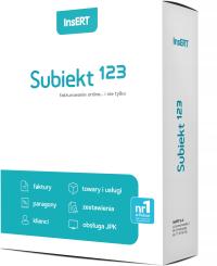 Вставка Subiekt 123 1 шт. / 12 месяцев коробка