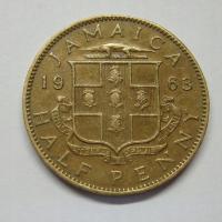 Half Penny, Jamaica, 1963r. X139