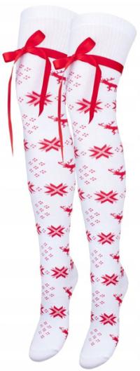 ZAKOLANÓWKI ŚWIĄTECZNE MILENA RENIFER PREZENT DLA NIEJ NA ŚWIĘTA R. 37-41