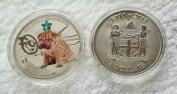 FIJI 2$2013 SHARPEI AG PLATE KOLOR KRYSZTAŁ/1-0348