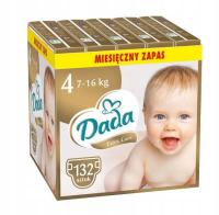 Подгузники Dada Extra Care размер 4, 132 шт.