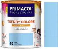 PRIMACOL TRENDY COLORS FARBA DO WNĘTRZ 10 NIEBIESKI MAT 2.5L