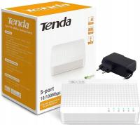 Switch Tenda S105 biały 5 x 10/100Mbps