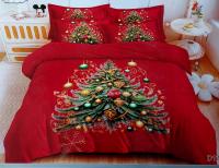 Pościel świąteczna 140x200 cm 4 Częściowa z prześcieradłem wzór 26