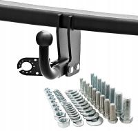 Hak holowniczy Bizub Hak-Pol odkręcany z modułem 13 PIN do Berlingo II