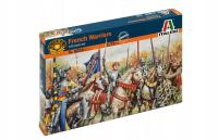 Model figurek 100 Years War French Warriors Italeri 6026