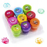 STEMPELKI ZAPACHOWE OZDOBNE PIECZĄTKI 9 SZT OWOCE