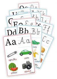 Обучающие доски учим буквы-алфавит (23 карты) - LearnHow