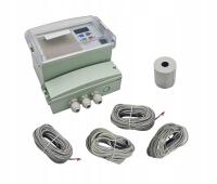 Termograf rejestrator temperatury ESCO DR202+ 4 czujniki Świadectwo