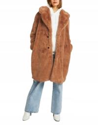 NEXT płaszcz ze sztucznego futra 42/44 kożuszek damski futerko futro