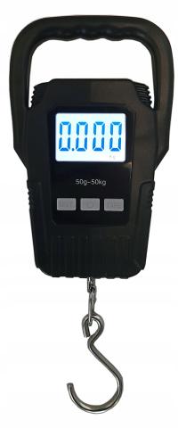 Электронные весы для ловли карпа с крючком 50 кг