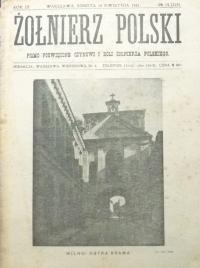 ŻOŁNIERZ POLSKI 1921 Nr 19(228) Losy polityczne Wilna