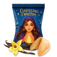 Ciasteczka z Wróżbą Uniwersalne x 100 Wanilia WEGE dla Gości Przepowiednie