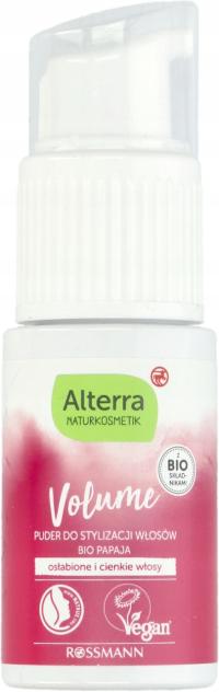 ALTERRA VOLUME PUDER DO STYLIZACJI WŁOSÓW PAPAJA BIO 20 G