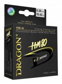 Леска HM80 V. 2 MONO 0.250 mm 7.59 kg 150M DRAGON